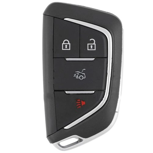 CAB5T1-Granny Grey-Gold Plating- Capa para chave de carro para Cadillac