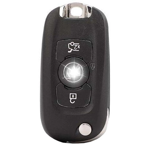 BUF1T1-Green-Gold Plating- Car Key Cover For Buick