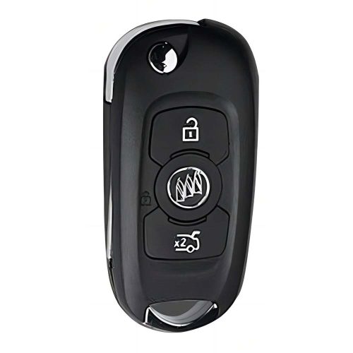 BUB1T1-Black-Silver Plating- Car Key Cover For Buick