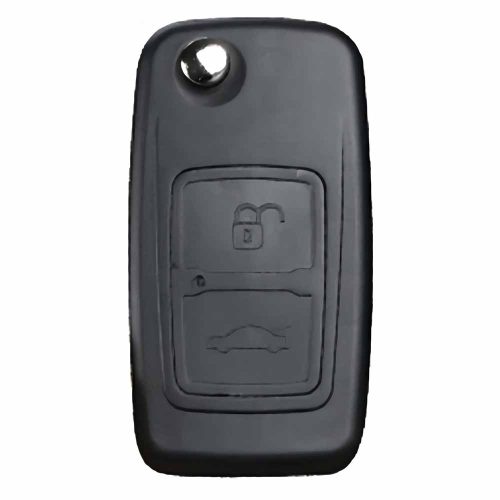 CRF2T1-White-Gold Plating- Car Key Cover For Chery