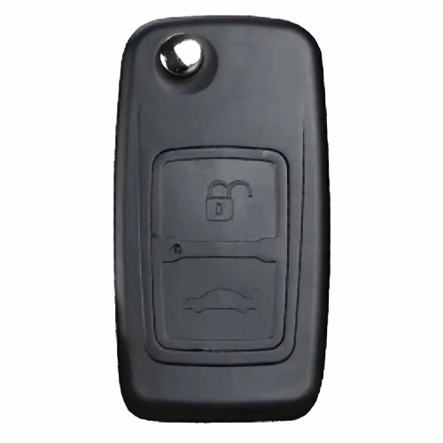 CRF2T1-White-Gold Plating- Car Key Cover For Chery