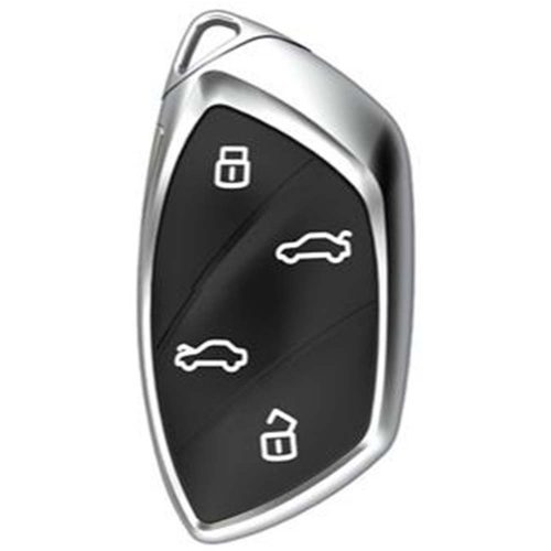 MRD1T1-Granny Grey-Gold Plating- Car Key Cover For Morris Garages