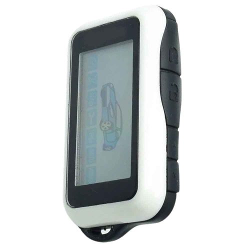STC1T1-White-Silver Plating- Car Key Cover For StarLine