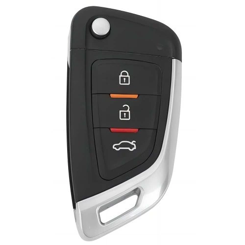 VEE1T1-Black-Silver Plating- Car Key Cover For Venucia