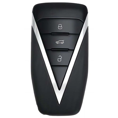 VEG1T1-Red-Gold Plating- Car Key Cover For Venucia