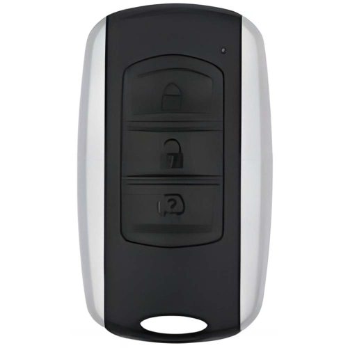 VEL1T1-White-Silver Plating- Car Key Cover For Venucia