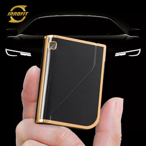 LYB1T1-Black-Gold Plating- Car Key Cover For LYNK&CO