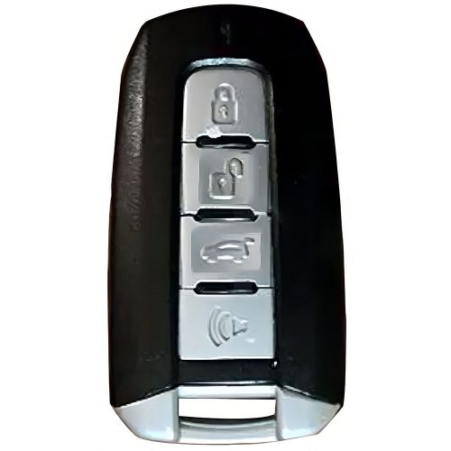SSC2T1-White-Gold Plating- Car Key Cover For Ssangyong