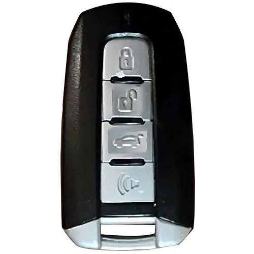 SSC2T1-Granny Grey-Gold Plating- Car Key Cover For Ssangyong