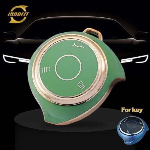 MTA1T1-Green-Gold Plating- Car Key Cover For Neta