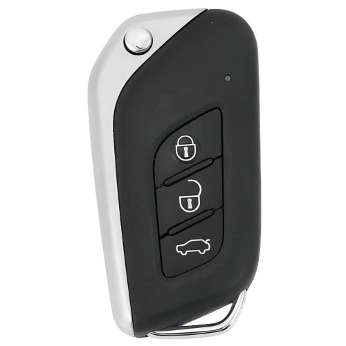BID1T1-Black-Silver Plating- Car Key Cover For BAIC