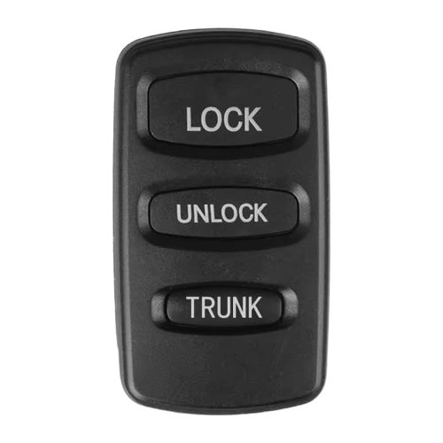 MII1T1-Nero-Placcatura oro-Copertura della chiave dell'auto per Mitsubishi