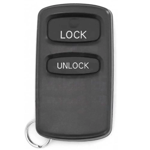 MII2T1-White-Gold Plating- Car Key Cover For Mitsubishi