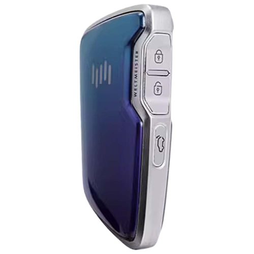 WMB1T1-White-Gold Plating- Car Key Cover For WM