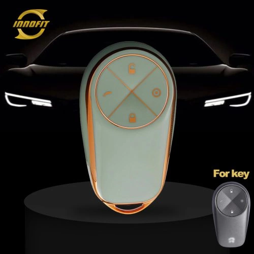 NOA2T1-Green-Gold Plating- Car Key Cover For NIO