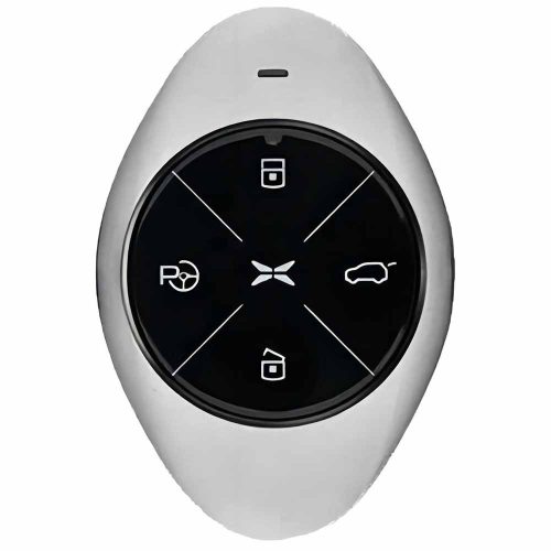 XPB1T1-White-Gold Plating- Car Key Cover For XPENG