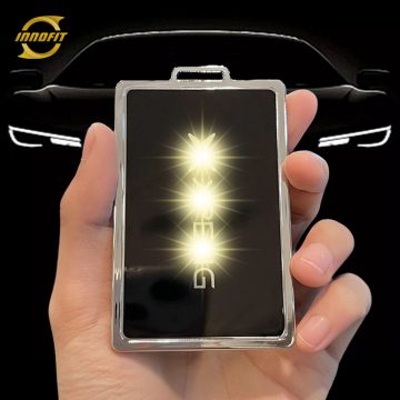 XPC1T1-Black-Silver Plating- Car Key Cover For XPENG