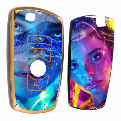 QT-0004-Personalization Car Key Cover