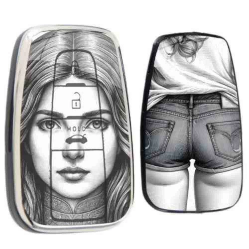 QT-0014-Personalization Car Key Cover