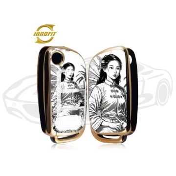 QT-0016-Personalization Car Key Cover