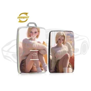 QT-0017-Personalization Car Key Cover