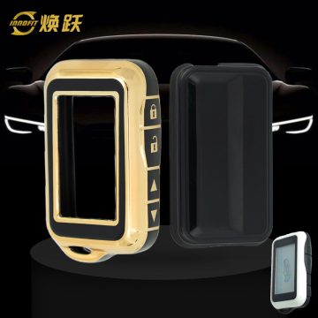 STC1T1-Black-Gold Plating- Car Key Cover For StarLine