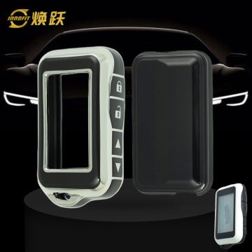 STC1T1-Black-Silver Plating- Car Key Cover For StarLine