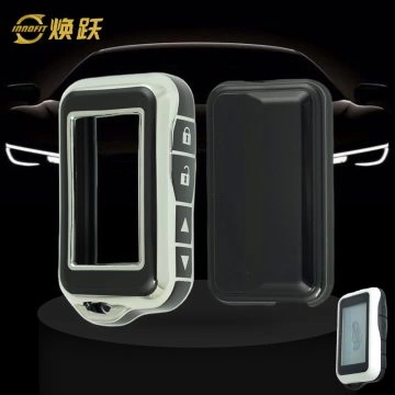 STC1T1-Black-Silver Plating- Car Key Cover For StarLine