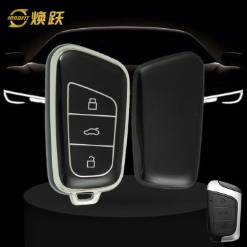 CRB1T1-Black-Silver Plating- Car Key Cover For Chery