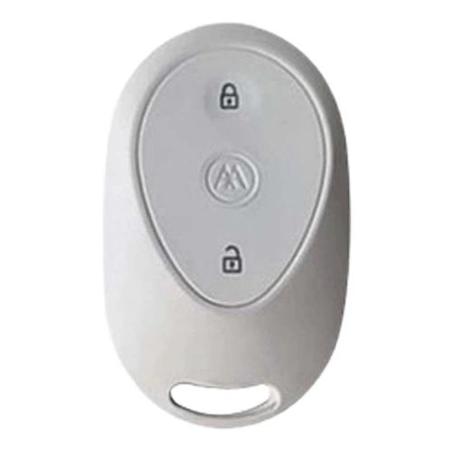 AAC1T1-White-Silver Plating- Car Key Cover For Aima