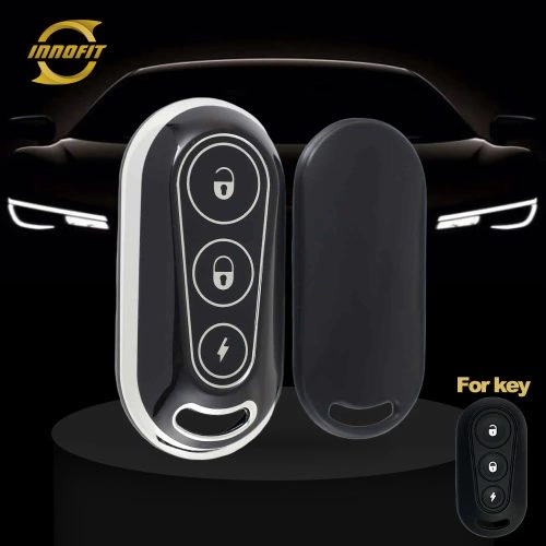 TLC1T1-Black-Silver Plating- Car Key Cover For TAILG