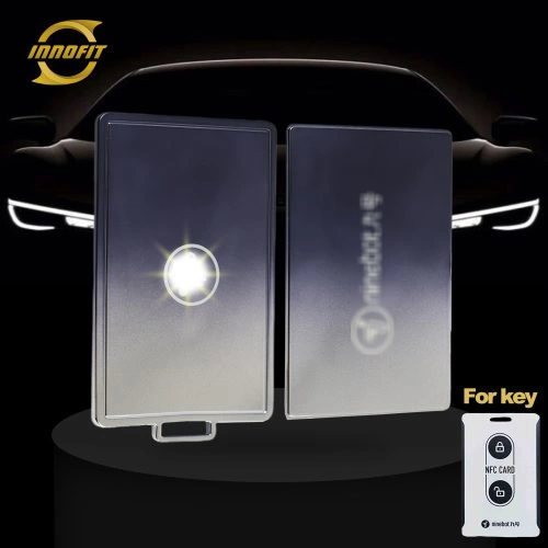 NNA1T1-Gradient Gray- Car Key Cover For Ninebot