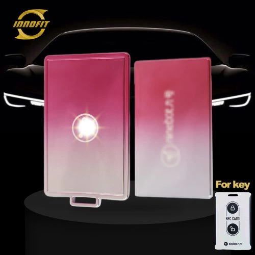 NNA1T1-Gradient Pink- Car Key Cover For Ninebot
