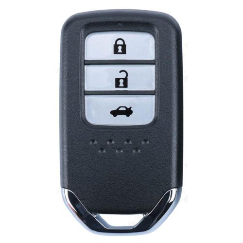 HOA1T1-Black Leather Red- Car Key Cover For Honda