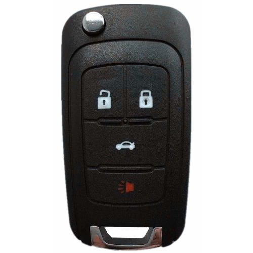 BUE2T1-Black Leather Green- Car Key Cover For Buick