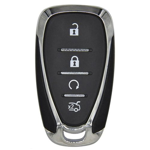 CEA4T1-Black Leather Red- Car Key Cover For Chevrolet