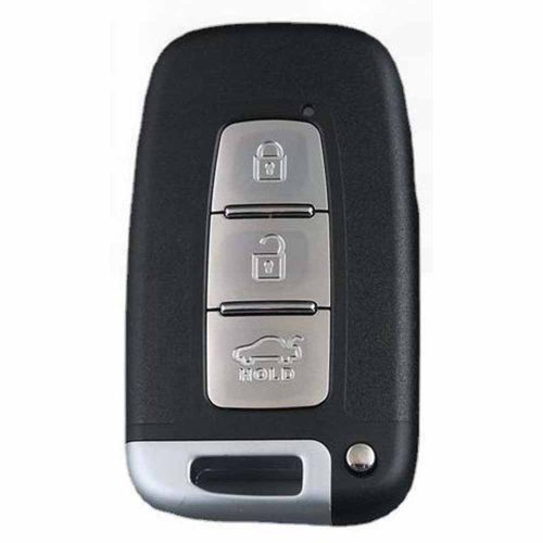 HYC1T1-Black Leather Blue- Car Key Cover For Hyundai