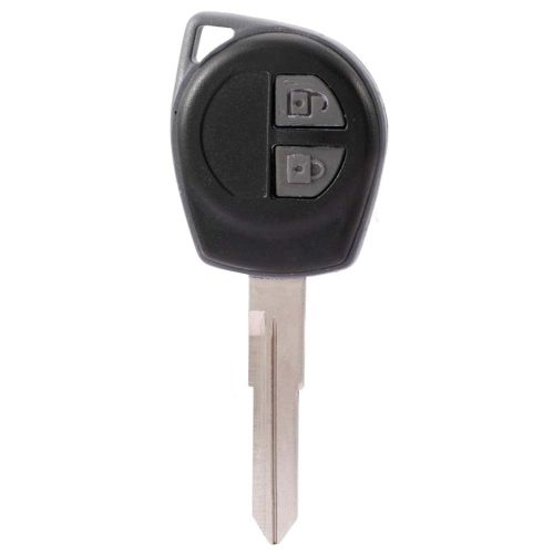 SUC1T1-Black Leather Blue- Car Key Cover For Suzuki