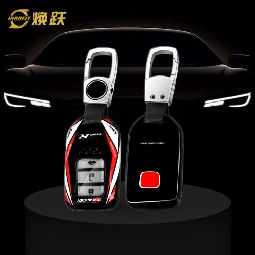 HOAA1-Black Red Color-Car Key Cover For Honda