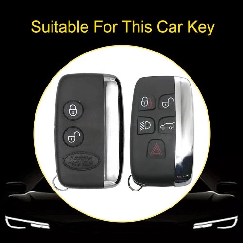 JGAA1-White Blue Color-Car Key Cover For Jaguar