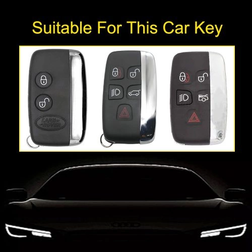 LAAA1-White Red Color-Car Key Cover For Landrover