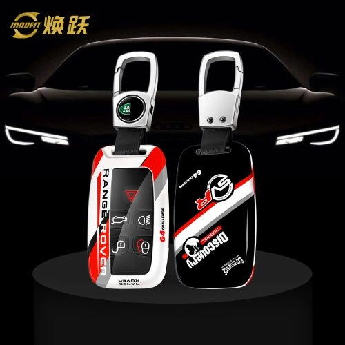 LAAA1-White Red Color-Car Key Cover For Landrover