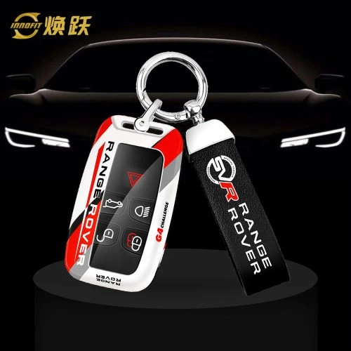 LAAA1-White Red Color-Car Key Cover For Landrover