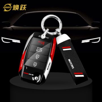 KIEA1-Black Red Color-Car Key Cover For Kia