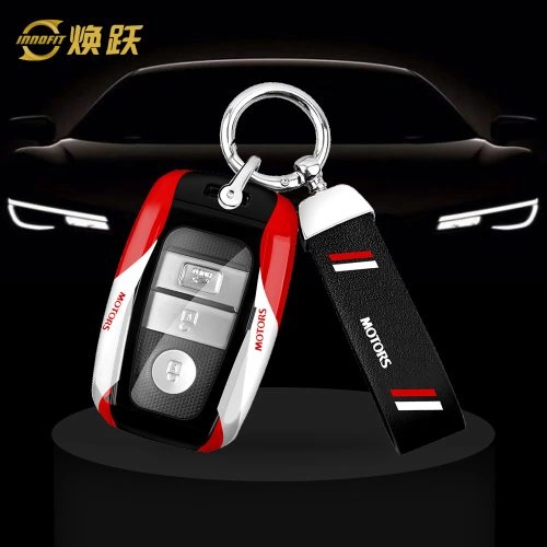KIHA1-White Red Color-Car Key Cover For Kia