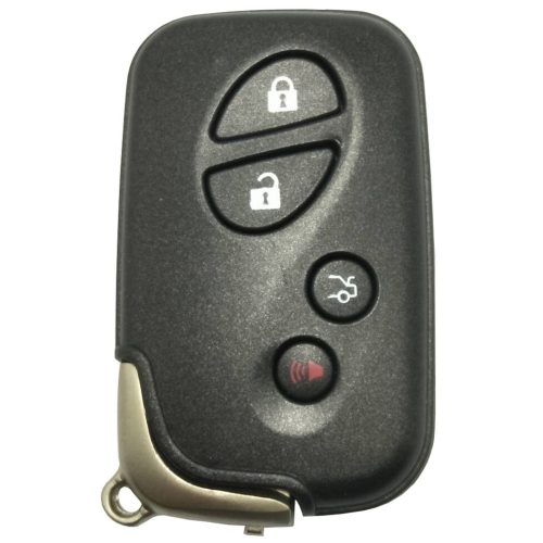 LEC2T1-Red-Gold Plating- Car Key Cover For Lexus