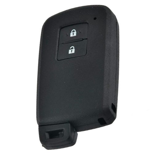 TOD2T1-White-Silver Plating- Car Key Cover For Toyota