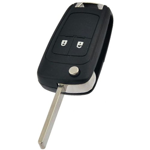 CED4T1-Black-Silver Plating- Car Key Cover For Chevrolet Opel GMC Holden