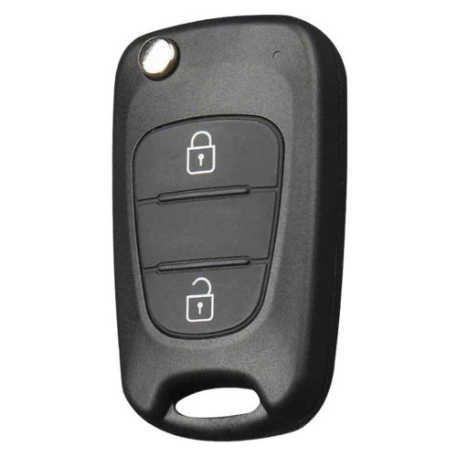 HYG1T1-White-Gold Plating- Car Key Cover For Hyundai Kia