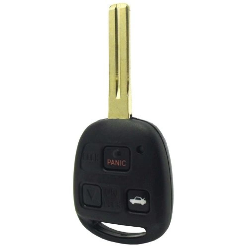 TON5T1-White-Gold Plating- Car Key Cover For Toyota